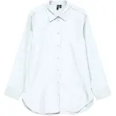 Vero Moda Hemdbluse "VMELINA LS SHIRT WVN NOOS" Baumwolle