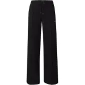 GUESS Jeans Jogginghose W5BB04 KC811 Schwarz Wide Leg