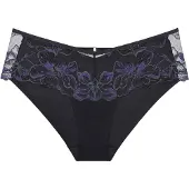 Triumph Klassischer Damenslip Wild Gardenia Florale 10224878 Schwarz