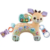 Vtech Baby Tummy Time Knuffelhertje, 0,25 Jahr(e), Mit Ton, Sprachfunktion, AAA, Plüsch, Mehrfarbig