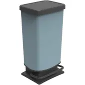 Rotho Abfalleimer 40 L Paso ECO - Treteimer Geruchsdicht - Abfallbehälter 35,3 x 29,5 x 67,6 cm - Mülleimer mit Softclose - Tretabfalleimer