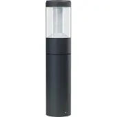 Osram ENDURA Style moderne LED-Outdoor-Laterne 50cm, Pollerleuchte mit blendarmem Licht in Dunkelgrau aus Aluminium, IP54-Schutz, für Wegbeleuchtung