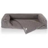 Knuffelwuff orthopädischer 2-in-1-Möbelschoner Hundebett Yona 86 x 55 cm
