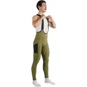 Gripgrab Pacr Thermal Lange Trägerhose Grün XL Herren Grün XL