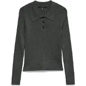 Vero Moda Pullover Siljerib 10336674 Grau Slim Fit