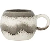 Bloomingville Paula Tassen grau/schwarz 4er Set