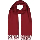 Gant für Herren. 9920203 Roter Wollschal (OSFA), Lässig, Wolle