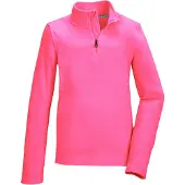 Killtec Ksw 247 Grls Flc Shrt Neon Pink Neon Pink 176
