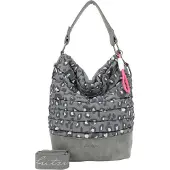 Fritzi aus Preußen Schultertasche Olga Limited Leo Bubble Shoulder Bag Soft Anthra grau