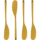 Nicolas Vahé Butter knife, NVDaily, Antique gold finish