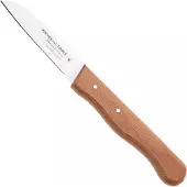 Knivesandtools Traditional Paring Knife, Kohlenstoffstahl, Buchenholz, Schälmesser