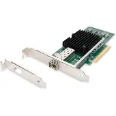 Digitus Single Port 10G SFP PCIe Netzwerkkarte, Eingebaut, Verkabelt, PCI Express, Faser, 10000 Mbit/s