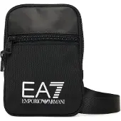 EA7 Unisex. 7X000391_AF19722 Kleine Umhängetasche mit schwarzem Maxillotyp (OSFA), Lässig, Polyester