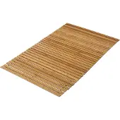 Kleine wolke Badematte "Level Holzmatte", rutschhemmend beschichtet, fußbodenheizungsgeeignet, 100% Bambus