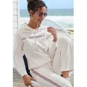 H.I.S. Hoodie, mit Streifenprint, Loungewear