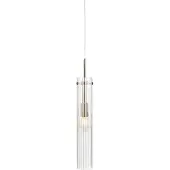 Markslöjd TUBO Pendant 1L Steel/Clear