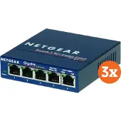Netgear GS105 3er-Pack