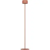 Eglo Solar-LED-Terrassenlampe Roccanova-L orangefarben Höhe 120cm, gelb / orange, Metall, Modern
