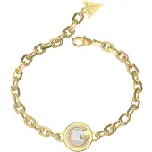 GUESS JUBB05438JWYGS Damen-Armband G Coin Goldfarben S