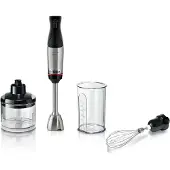 Bosch Serie 6 MSM6M621 Stabmixer, 0,5 l, 1000 W, Schwarz, Edelstahl