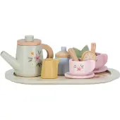 Little Dutch Teeservice Spielzeug für Kinder ab 2 Jahren, 27,5 x 17,9 x 10,7 cm