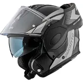 Bogotto FS-X600 Atyr Klapphelm, schwarz matt/grau, 2XL