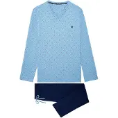 Hom Pyjama Walter | Grösse: L | Farbe: Blau