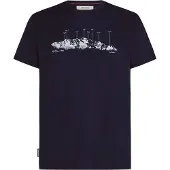 Icebreaker Merino 150 Tech Lite The Peaks Kurzarm-t-shirt