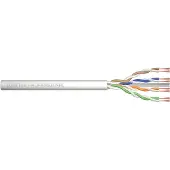 Digitus CAT 6 U/UTP Twisted Pair Roh-Patchkabel, 100m, grau