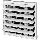 Helios HELI RAG400 Regenabweisgitter bis Ventilator Nennweite 400mm
