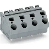 Wago 745-1412 Leiterplattenklemme,6 mm2,Rastermaß 12,5 mm,grau 7451412 - 8 Stück