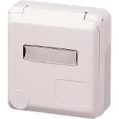 MENNEKES 4980 16A2P+E 230V SCHUKO-Anbaudose Cepex IP44