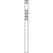 Siedle S. & Soehne Kommunikations-Stele anthrazitgrau KS 616-1/3 AG