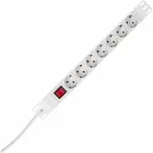 Kopp Steckdosenleiste 19" 7-fach mit Schalter