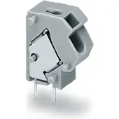 Wago 254-853 Anreihbare Leiterplattenklemme,2,5 mm2,Rastermaß 7,5/7,62 mm,lichtgrau 254853 - 100 Stück