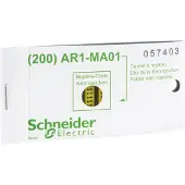 Schneider Electric Kennzeichnungshülse, gelb, Verpackungeinheit: 200 Stck., Zeichen Q AR1MB01Q