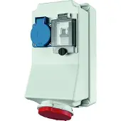 MENNEKES 98111 2-fach-Steckdose, IP44