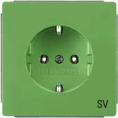 Siemens Steckdose 1f gn glz DELTAstyle UP IP20 5UB1826