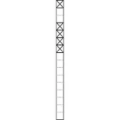 Siedle S. & Soehne Kommunikations-Stele anthrazitgrau KS 616-1/4 AG