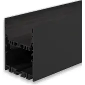 ISOLED LED Leuchtenprofil LAMP40 Up+Down Aluminium schwarz pulverbeschichtet