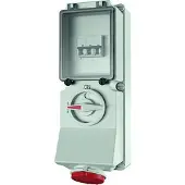 MENNEKES MEN 7220 32A5P 6H400V Wanddose DUO IP44