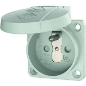 MENNEKES MEN 11180 16A2P+E 230V SCHUKO-Anbau-Steckdose grau
