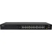 Televes Unmanaged L2 Switch 24xGbE PoE+, 2xSFP, 19 Zoll, Metallgehäuse