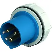 MENNEKES 957 Anbaustecker CEEplus 16A3p+Z6h230V IP44