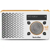 Technisat Digitradio 1 hr2 Edition weiss/orange - Mono