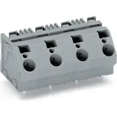 Wago 745-1459 Leiterplattenklemme,6 mm2,Rastermaß 15 mm,grau 7451459 - 8 Stück