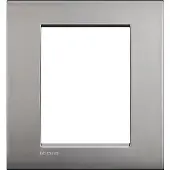 Legrand LNC4826NK Abdeckrahmen LIVINGLIGHT AIR, 3+3 Module, Farbe: Nickel