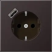 JUNG AL1520-18AD SCHUKO-Steckdose m.USB