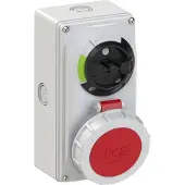 Pce CEE-Steckdose abschaltbar kompakt 16A 5p 61152-6k