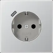 JUNG AL1520-18C SCHUKO-Steckdose m.USB